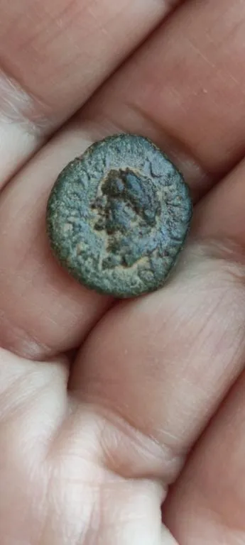 Монета древняя имп.Веспасиан храм г.Перге 1 век н.э.  vn527 Де купити