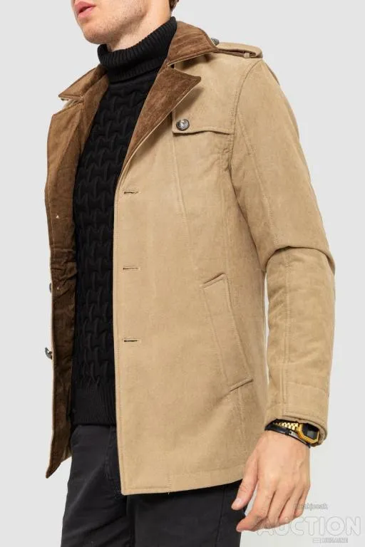 Пиджак мужской, цвет бежевый, 182R15173 З аукціону