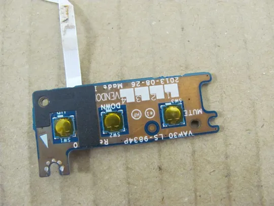 номер0151-35 Плата модуль кнопок звуку LS-9834P для Dell Latitude E5440 оригінал З аукціону