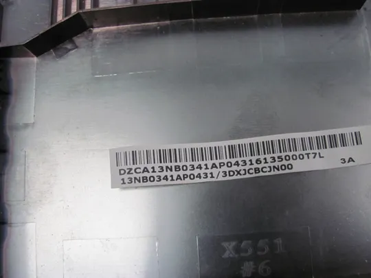 832-11 Кришка дно піддон корпуса 13NB034XP04X11 3DXJCBCJN00  для Asus X551 X551CA R512 R512M F551C  оригінал Інструкція