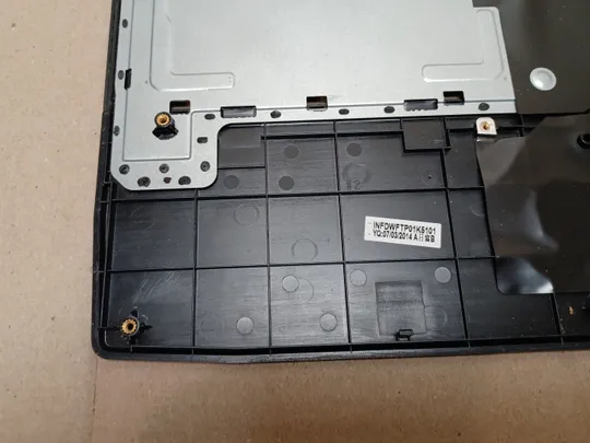 номер1079-3 корпус кришка палмрест корпус топкейс верхня панель палмрест cover-C тачпад B0716911X14  для Fujitsu LifeBook A544 оригінал Де купити