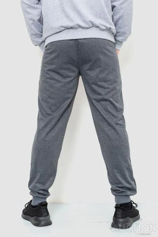 Спорт штаны мужские, цвет серый, 244R41381 Продаж