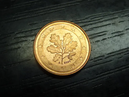 1 євроцент 2020 A Німеччина Ціна