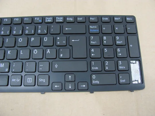 номер0025-3 клавіатура Клавіатура для ноутбука  Keyboard Клавіатура  РОБОЧА AEHK5G020103A 9Z.N6CSQ.G0G для SONY VAIO SVE15 SVE151 SVE151G17M SVE152 оригінал З аукціону