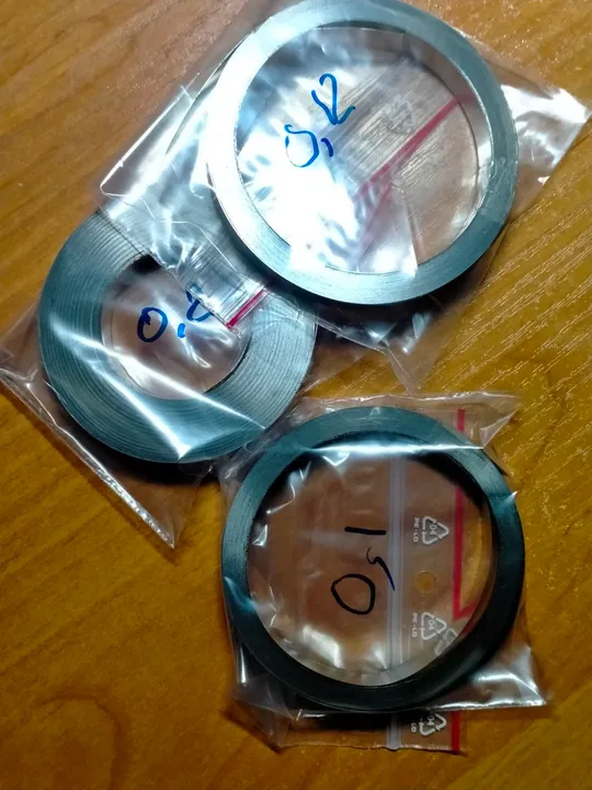 никелированная лента 0.2х8 10 метров Ціна