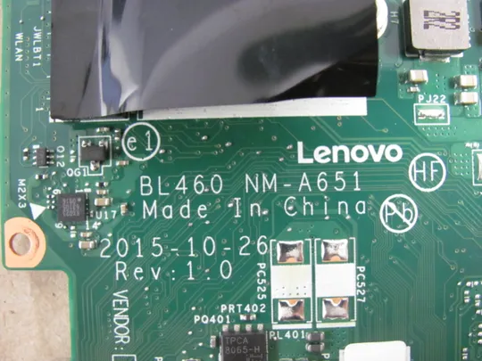 номер0113-26 материнська плата BL460 NM-A651 SR2EY  i5-6200U  для LENOVO ThinkPad  L460 оригінал Характеристики