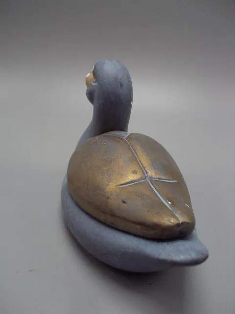 Шкатулка керамика утка уточка высота 10,5 см, длина 19 см №13133 Характеристики