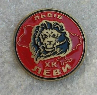 фото, значок хоккей  ХК Лев Львов Украина