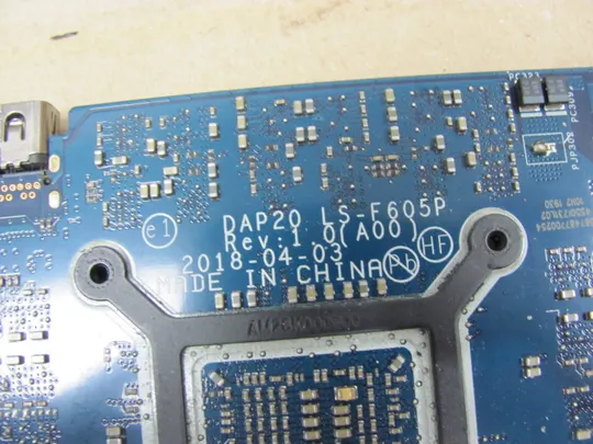 номер0680-16 відеокарта DAP20 LS-F605P Nvidia Quadro N18E-Q1-KA-A1 P3200 6GB GDDR5 для  Dell Precision 17 7730 7740 M7730 M7740 оригінал З аукціону