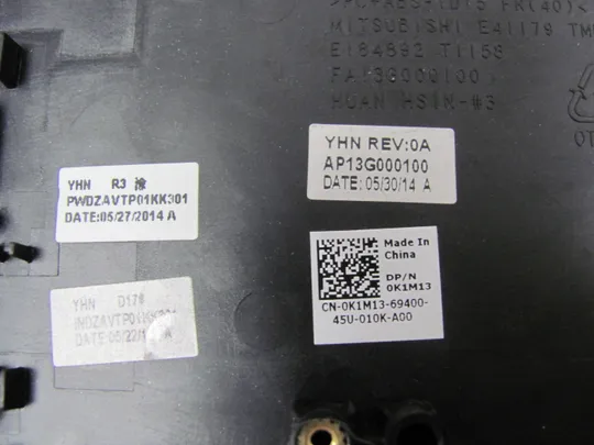 845-29  Кришка панель палмрест 0K1M13 AP13G000100 для Dell Inspiron 15 5000 5547 5548 5545 оригінал На торгах