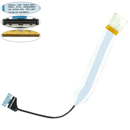 фото, Шлейф для ноутбука Lenovo (ThinkPad: T410, T410I) LED (50.4FZ06.014)