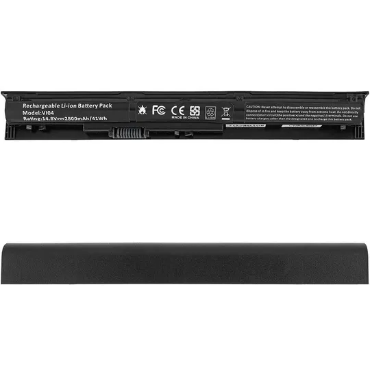 Батарея для ноутбука HP VI04 (ProBook 440, 445, 450, 455, Envy 14, 15, 17 series) 14.8V 2800mAh Black (LG/ Samsung/ Sanyo) Ціна