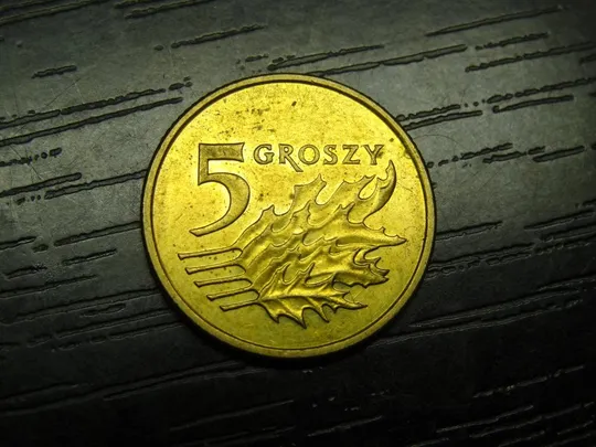 5 грошей 2009 Польща Ціна