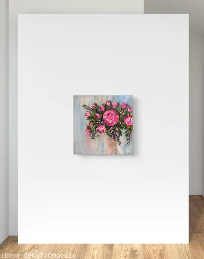 фото, Картина "Осінні квіти"