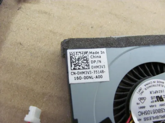 номер0032-14 Вентилятор (кулер, FAN) 0HM3V3 для Dell VOSTRO V131 оригінал З аукціону