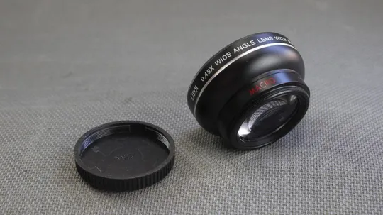 Купити 0.45x LIEQI Optics Digital Wide Angle Lens широкоугольный конвертер 37mm Вживане