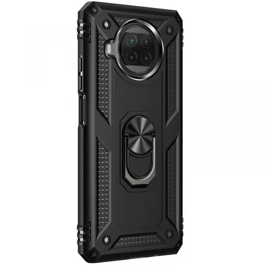Ударопрочный чехол Serge Ring for Magnet для Xiaomi Mi 10T Lite / Redmi Note 9 Pro 5G Де купити