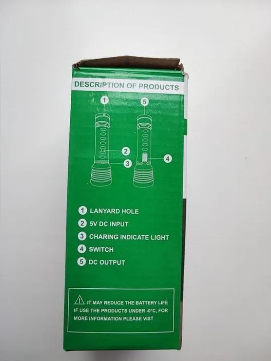 Ліхтар акумуляторний yw-037 Характеристики