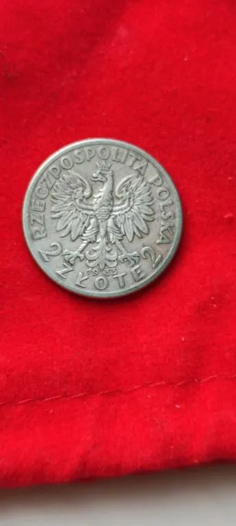 Купити Монета 2 злотых 1933 года серебро королева Ядвига Польша оригинал nt299