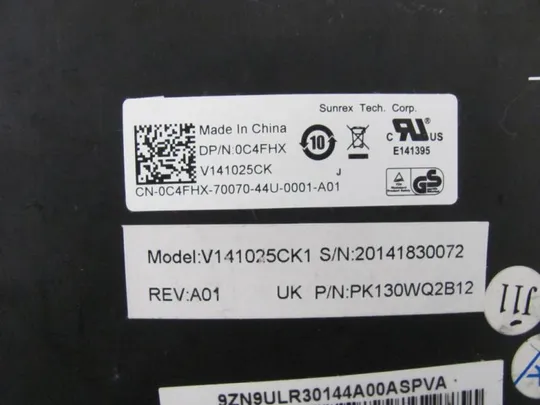 номер0169-19 клавіатура робоча з підсвіткою 0KHF5R 0C4FHX для Dell Latitude E5440 оригінал Продаж