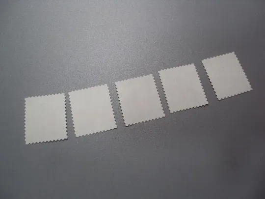 марки США 2002 стандарт звезда флаг лот 5 шт (1 гаш, 4 негаш) №2431 З аукціону