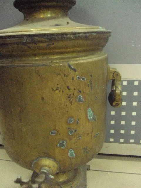 Самовар банка обыкновенная большой 54 см целый №587н З аукціону