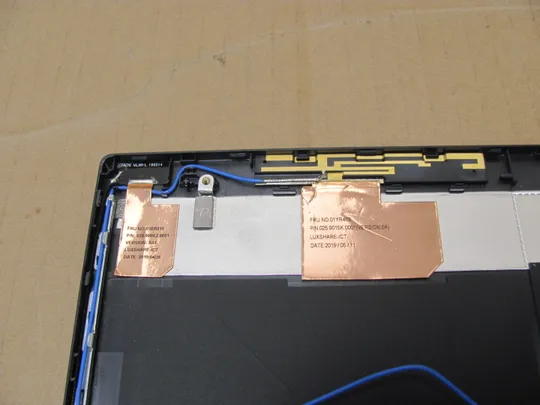 номер1038-1 кришка матриці 460.0CW0B.0001 460.0AB0P.0021 01ER013 01YU625 для Lenovo Thinkpad T580 P52S T570 P51S Кришка дисплея Тильна кришка Корпус матриці Верхня кришка matrix cover Top Case LCD Cover Rear Lid Back Cover Housing Cabinet оригінал Інтернет-аукціон