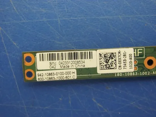 №106-17 Плата 0XX7CM для Dell Inspiron 17R 7720 оригінал З аукціону