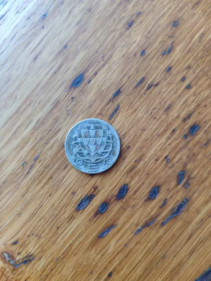 фото, Монета Португалії  1946