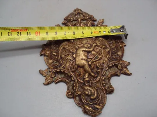 Маятник для настенных часов бронза амур купидон часы настенные размер 13,5 х 10 см №889 З аукціону