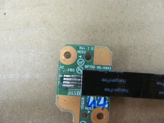 836-8 плата кнопки вкл BP700 NS-A443 NBX0001GH00 для  LENOVO Thinkpad P70 P71  оригінал Де купити