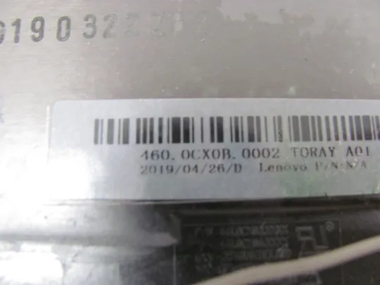 665-12 кришка матриці 460.0CX0B.0002 з WEB камерою  для Lenovo ThinkPad X1 Yoga Gen 3 оригінал Недорого