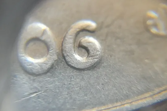 Купити (962) 50 копійок 2006 зминання елементів зображення на аверсі (50 копеек 2006 здвоєння, сминание)