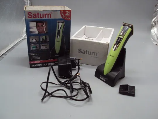 Машинка для стрижки Saturn модель ST-HC7381 Сатурн Чехия рабочая №15964 Ціна
