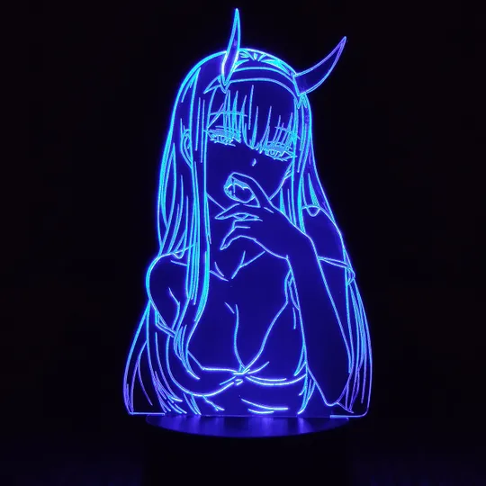 Акриловий світильник-нічник Зеро Ту 2 синій tty-n000344 Ціна