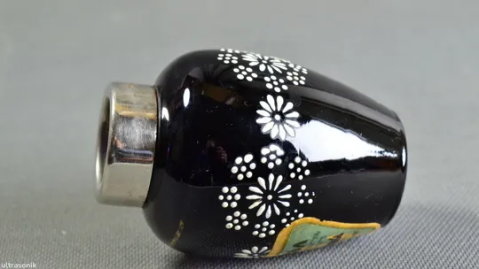 Чайниця банка синя кобальтова скло старе радянське кольорове Вживане Де купити