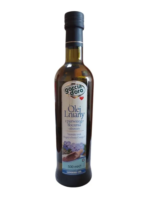 Олія лляна - Goccia d'oro - 0,5 л (ІТАЛІЯ) - ОРИГІНАЛ Ціна