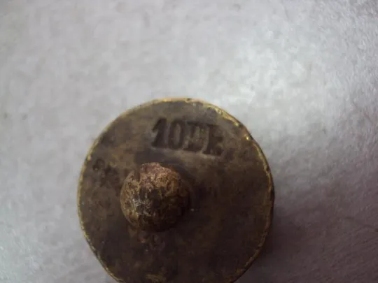 Гиря клейма 10 Dk гирька высота 2,6 см, диаметр 3 см №11613 Інтернет-аукціон