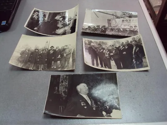 фотография герой советского союза гсс лот 5 шт №12032 Ціна