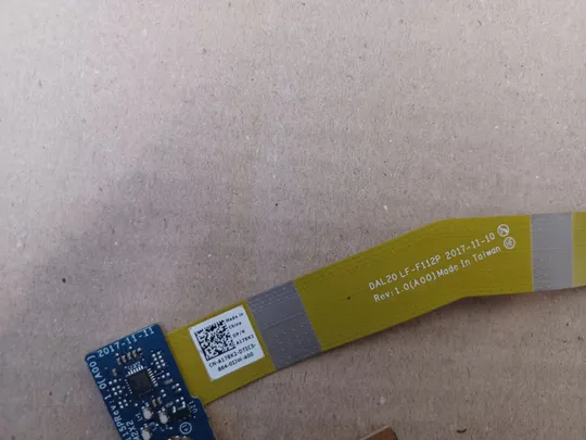 номер1065-21 Плата зчитувача SIM-карт A17BK2 DAL20 LF-F112P LS-F115P  для  DELL Latitude 3590 оригінал З аукціону