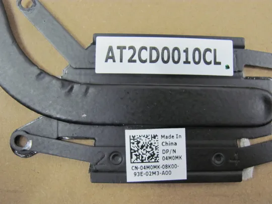 752-21 термотрубка охолодження AT2CD0010CL 04M0MK  для DELL Latitude 7400 2-in-1 оригінал Продаж