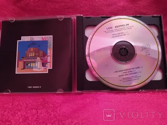 "Led Zeppelin" Live 2CD. З аукціону