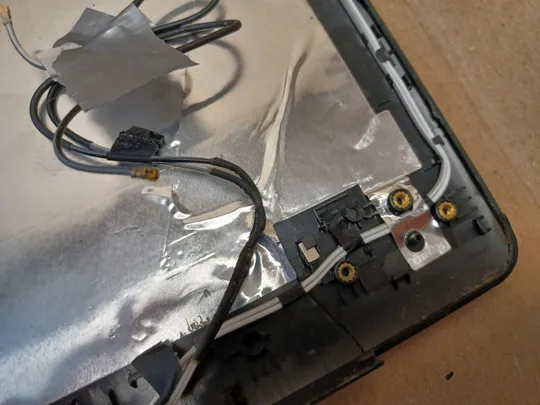 номер1065-13 кришка матриці AP250000110 0R844Y  для  DELL Latitude 3590 Кришка дисплея Тильна кришка Корпус матриці Верхня кришка matrix cover Top Case LCD Cover Rear Lid Back Cover Housing Cabinet оригінал Продаж