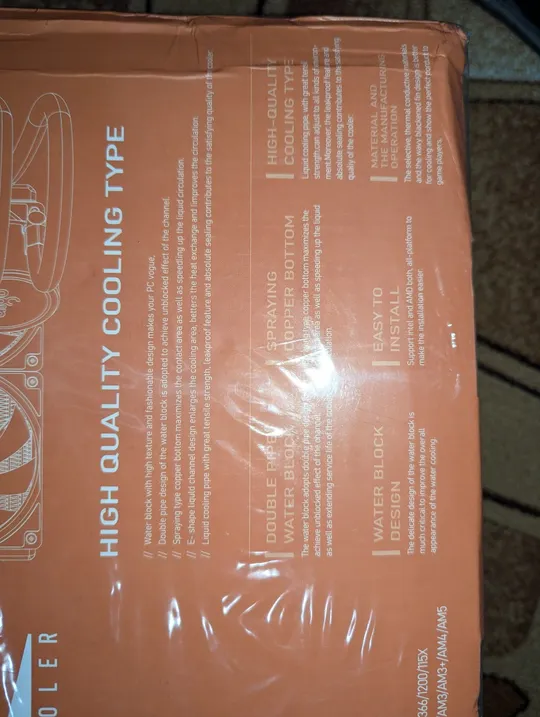 Aigo AC SE 240 AM5 LGA1700 AM4 LGA 2011-3 система рідинного охолодження З аукціону