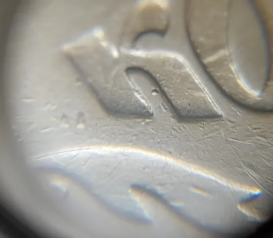 (4930) 50 копійок 1992 1ААм зминання елементів зображення на реверсі (50 копеек 1992 1ААм брак) Продаж