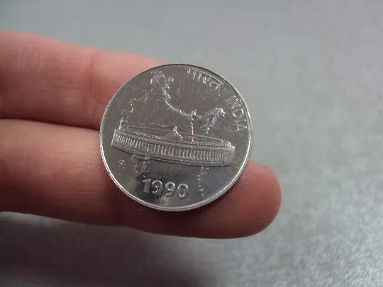 монета индия 50 пайса 1990 №9411 Продаж