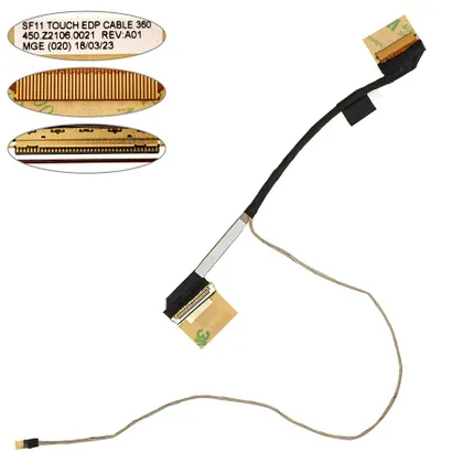 фото, Шлейф матриці для ноутбука Dell (Chromebook: 5190) LED (450.Z2106.0021)