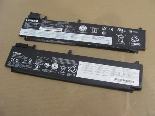 акб оригінал, Акумуляторна батарея, живлення, battery, Оригінальна батарея 00hw022 00hw023 sb10f46460 sb10f46461 11.25v 24wh  довгі для Lenovo ThinkPad T460S T470S Інтернет-аукціон