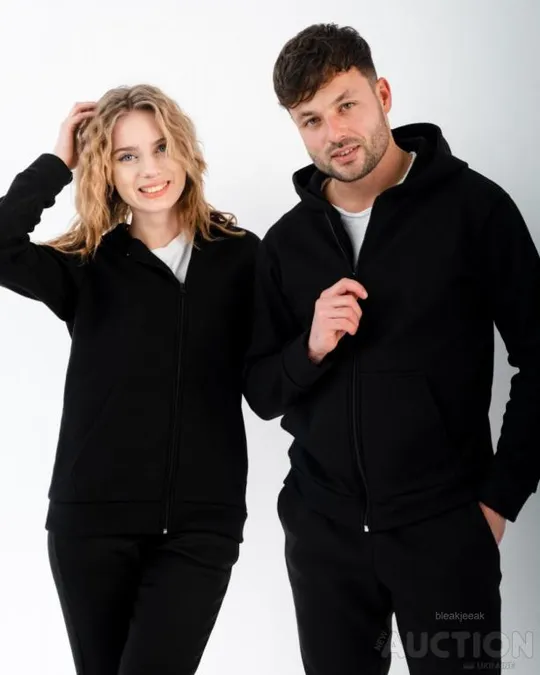 Зіпер унісекс утеплений - Europe колір чорний Ціна