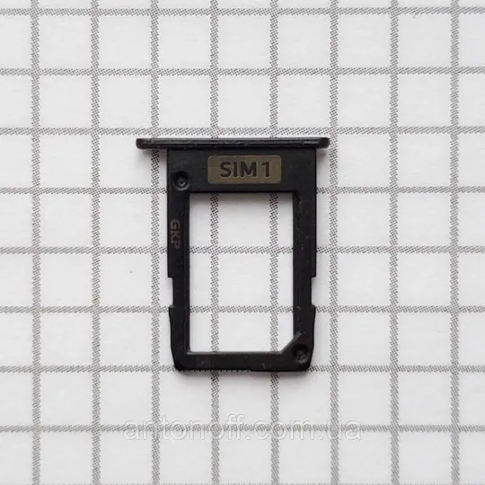 Тримач сім карти Samsung J530F Galaxy J5 2017 для телефона чорний оригінал Ціна